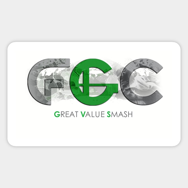 FGC Logo Products Sticker by Greatvaluesmash